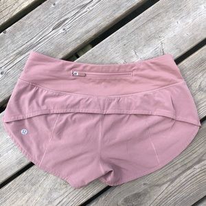 COPY - RARE Lululemon Speed Up Short in Copper Coil